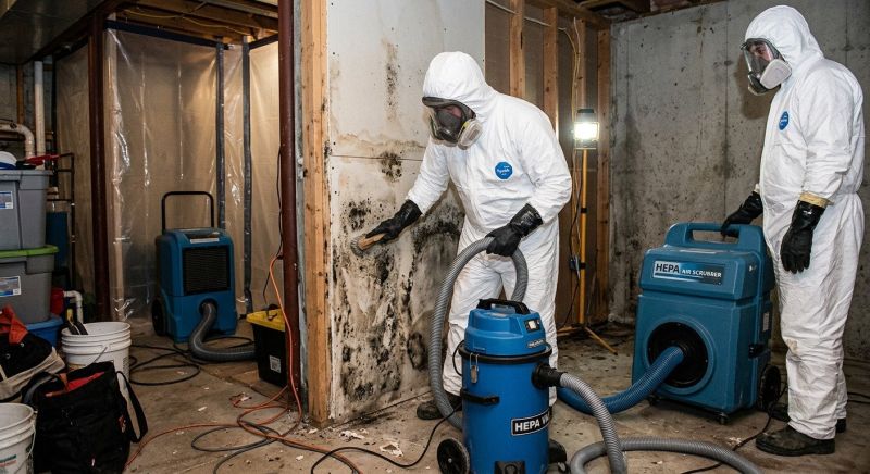 Basement Mold Removal in West Palm Beach, FL