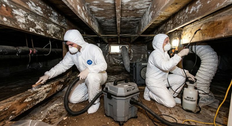 Crawlspace Mold Remediation in Jupiter, FL