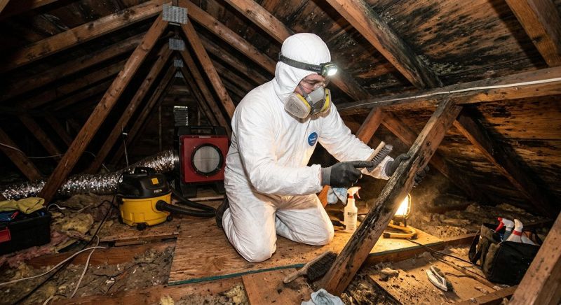 Attic Mold Remediation in Dallas, TX