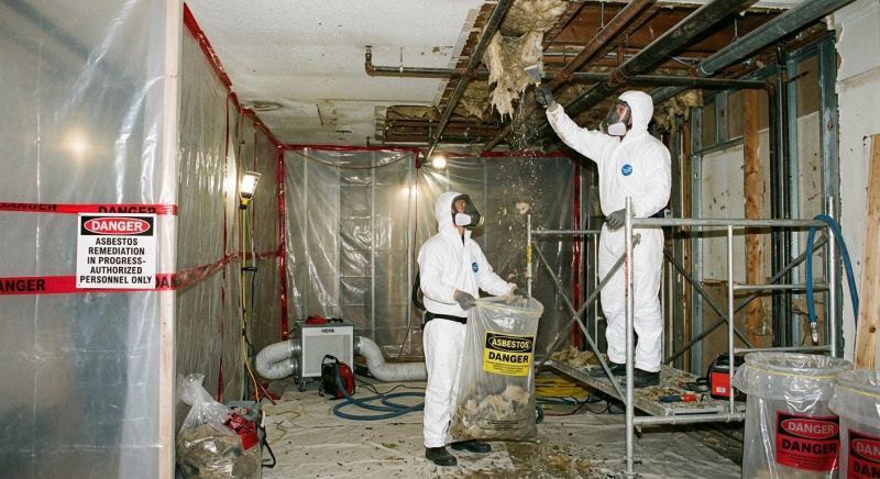 Basement Asbestos Removal in Monmouth County, NJ