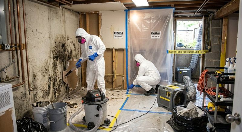 Basement Mold Removal in Bergen County, NJ