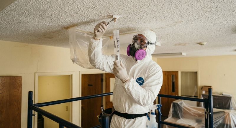 Ceiling Asbestos Testing in Somerset County, NJ